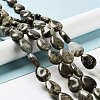 Natural Wealth Stone Jasper Beads Strands G-L242-32-2