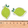 Opaque Printed Acrylic Pendants OACR-I020-06C-3