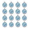 Platinum Plated Alloy Enamel Charms LS-ENAM-S118-04P-P-2