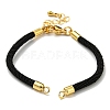 Nylon Cords Bracelet Makings Fit for Connector Charms AJEW-P116-02G-05-1