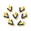 Alloy Enamel Pendants ENAM-P247-01MG-V-3