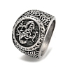 304 Stainless Steel Ring RJEW-B055-04AS-08-1