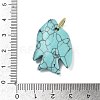 Natural & Synthetic Gemstone Carved Pendants G-G460-01G-4