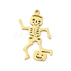 304 Stainless Steel Pendants LS-STAS-U041-02F-G-1