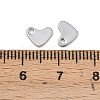 Tarnish Resistant 304 Stainless Steel Stamping Blank Tag Pendants STAS-Q024-1-3