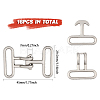 CHGCRAFT Alloy Snap Lock Clasps FIND-CA0008-42A-P-2