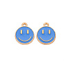 Alloy Enamel Charms ENAM-S121-165I-RS-3