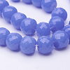 Transparent Glass Beads Strands EGLA-E045-B09-3