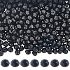 Opaque Solid Color Glass Beads Strands EGLA-LT0001-04A-1