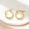 925 Sterling Silver Hoop Earrings STER-P047-13A-G-7