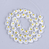Handmade Millefiori Lampwork Beads Strands X-LAMP-S191-19A-07-2