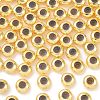 Brass Beads LS-KK-C101-01G-2