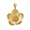 304 Stainless Steel Pendants STAS-Q349-01A-G-1