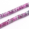 Electroplated Non-magnetic Synthetic Hematite Beads Strands G-L562-14-1