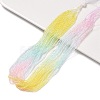 Transparent Gradient Color Glass Beads Strands GLAA-G101-2mm-17-1