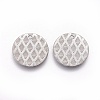 304 Stainless Steel Charms STAS-E455-05P-15mm-1