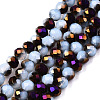 Electroplate Glass Beads Strands LS-EGLA-A034-J6mm-F07-1