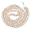 Electroplate Glass Beads Strands X-EGLA-N002-13-A11-2