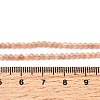 Natural Peach Moonstone Beads Strands X-G-F619-19A-2mm-4