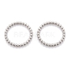 Non-Tarnish 304 Stainless Steel Linking Rings STAS-M291-11D-P-1