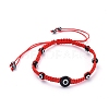 Adjustable Nylon Thread Braided Bead Bracelets BJEW-JB05292-2