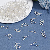 6 Sets Zinc Alloy Cabochons FIND-LP0001-67-1
