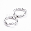 304 Stainless Steel Open Jump Rings STAS-F191-12S-B-2