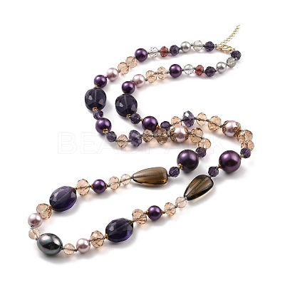 Beaded Necklaces Sets NJEW-L174-01-1