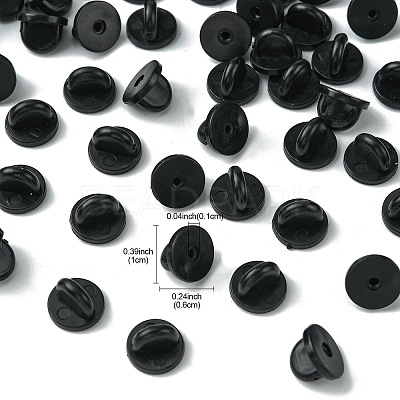 Silicone Brooch Findings FIND-YW0004-50-1
