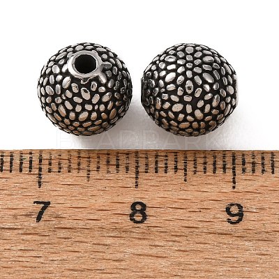 304 Stainless Steel Beads SA-CBAFBAB-09AS-F-1