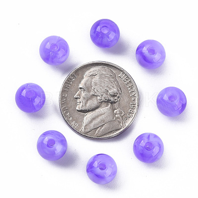 Acrylic Beads MACR-S375-001B-04-1