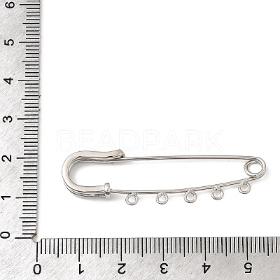 Brass Brooch Findings KK-I364-37P-1