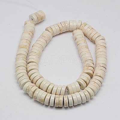 Synthetic Turquoise Beads Strands TURQ-G110-8x4mm-11-1