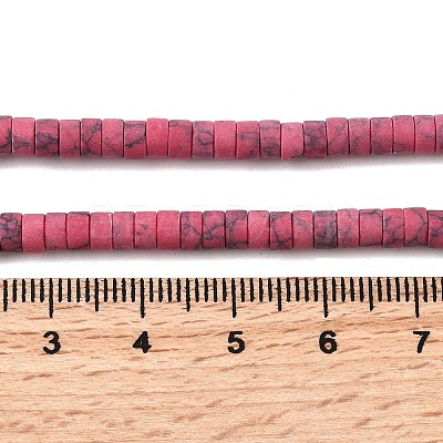 Dyed Synthetic Turquoise Beads Strands G-Z089-A04-I-1