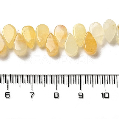 Natural Topaz Jade Beads Strands G-B064-B60-1