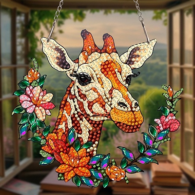 Giraffe Diamond Painting Kits PW-WGA08F4-01-1