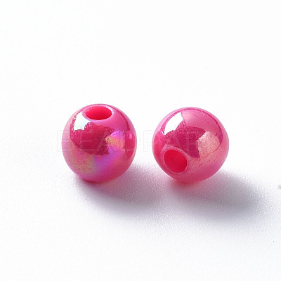Opaque Acrylic Beads MACR-S370-D6mm-M2-1