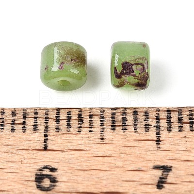Baking Paint Glass Seed Beads SEED-N009-02C-1