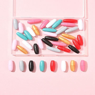 40 Sets 8 Colors Plastic Breakaway Clasps KY-FS0001-37-1