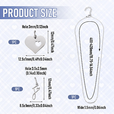 DIY Necklaces Making Kits DIY-TA0015-73F-1