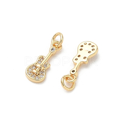 SHEGRACE Brass Micro Pave Cubic Zirconia Pendants XGRQ3D694-479G-1