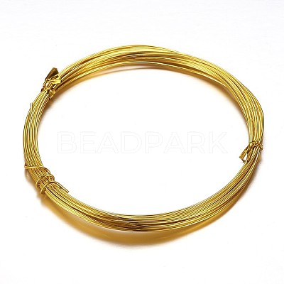 Round Aluminum Craft Wire X-AW-D009-3mm-5m-14-1