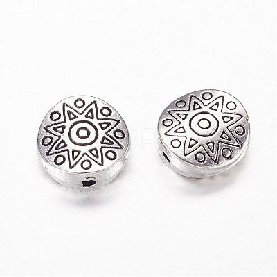 Tibetan Style Alloy Beads X-LF10793Y-NF-1