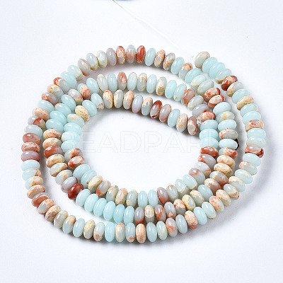 Synthetic Aqua Terra Jasper  Beads Strands G-S366-102A-1
