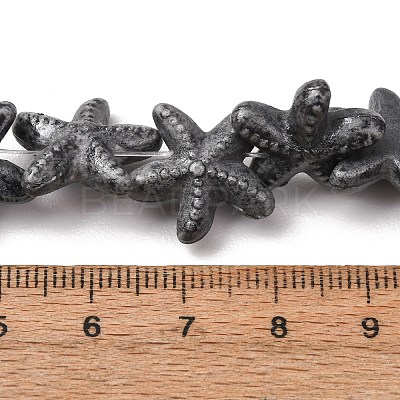 Vintage Handmade Porcelain Beads Strands PR-CBAA37B-03B-1