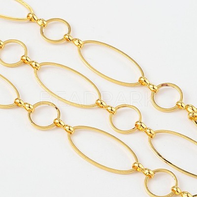 Brass Handmade Chains CHR227-ZDC5-G-1