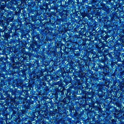 11/0 Grade A Transparent Glass Seed Beads X-SEED-Q007-F45-1