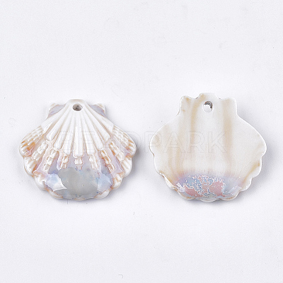 Handmade Porcelain Pendants PORC-S498-53B-1
