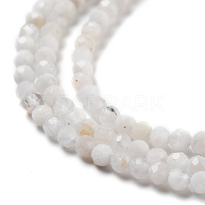 Natural Rainbow Moonstone Beads Strands G-G161-A01-01-1