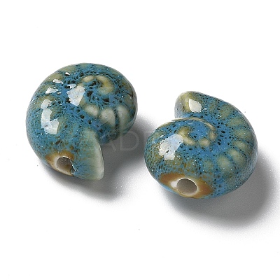 Handmade Porcelain Beads PORC-L080-F11-1